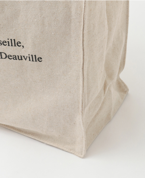 【Bilitis dix-sept ans/ビリティス・ディセッタン】Bon Voyage Tote 詳細画像 アイボリー 5