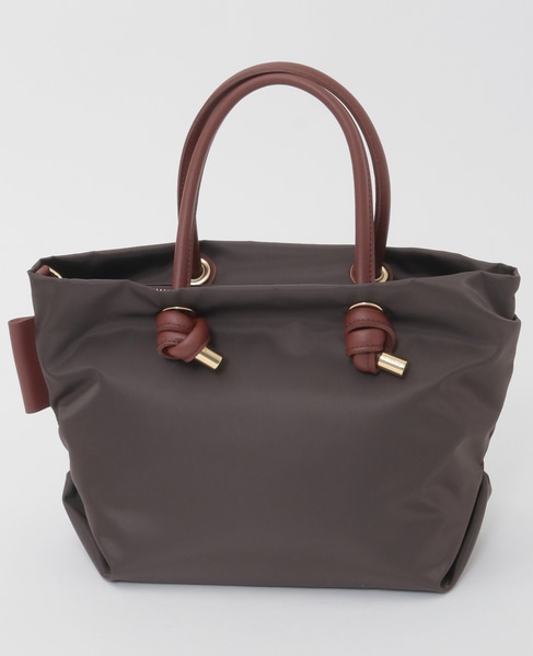 【VIOLAd'ORO/ヴィオラドーロ】ナイロントートバッグ小（V-2174） 詳細画像 ブラウン 3