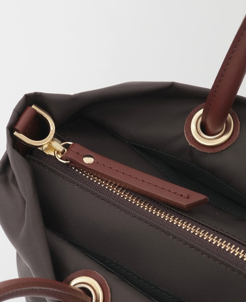 【VIOLAd'ORO/ヴィオラドーロ】ナイロントートバッグ小（V-2174） 詳細画像 ブラウン 5