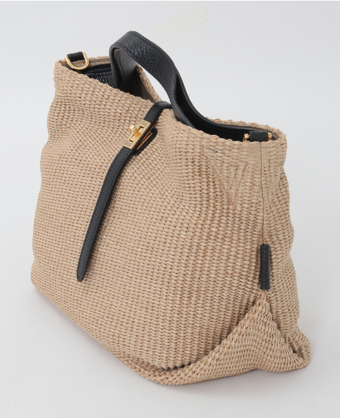 【VIOLAd'ORO/ヴィオラドーロ】かごバッグ（V-8744） 詳細画像 ナチュラル 2