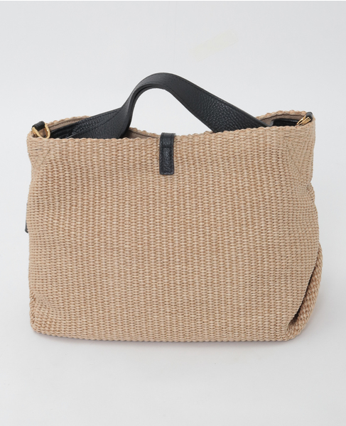 【VIOLAd'ORO/ヴィオラドーロ】かごバッグ（V-8744） 詳細画像 ナチュラル 3