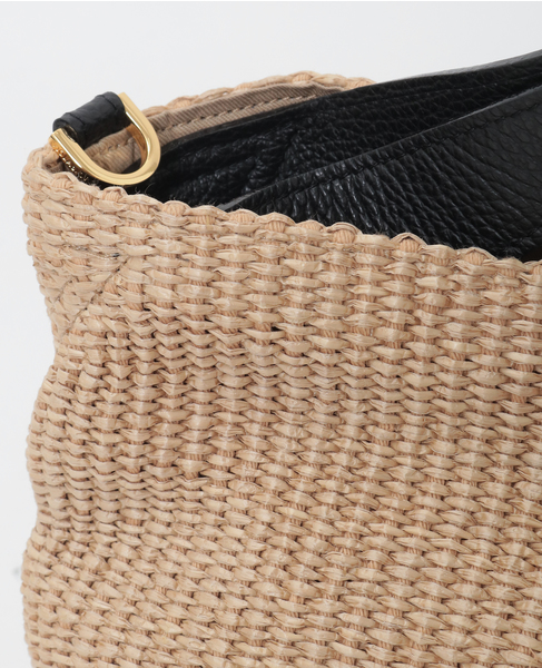 【VIOLAd'ORO/ヴィオラドーロ】かごバッグ（V-8744） 詳細画像 ナチュラル 6