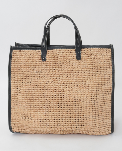 【A VACATION/ア ヴァケーション】トートバッグ（TANK RFA BLACK） 詳細画像 ベージュ 1