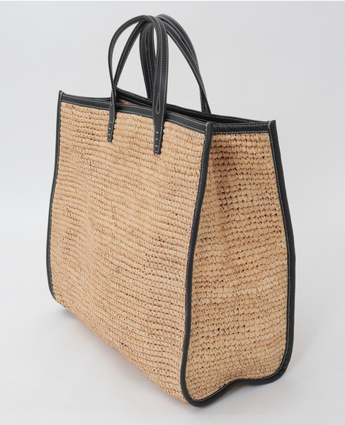 【A VACATION/ア ヴァケーション】トートバッグ（TANK RFA BLACK） 詳細画像 ベージュ 2