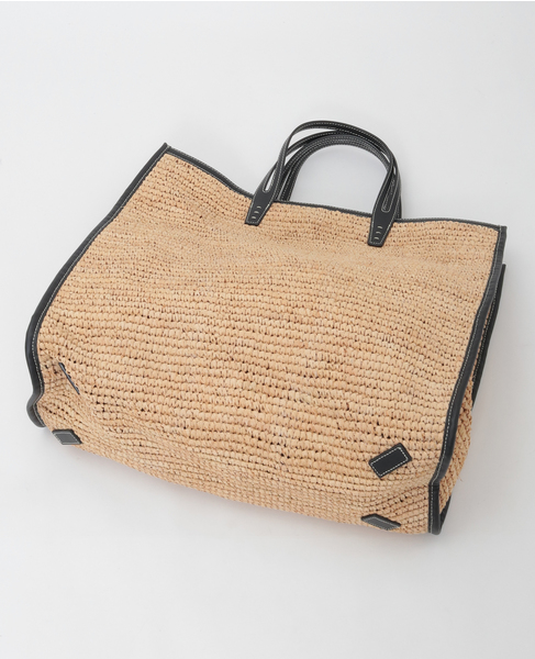 【A VACATION/ア ヴァケーション】トートバッグ（TANK RFA BLACK） 詳細画像 ベージュ 4