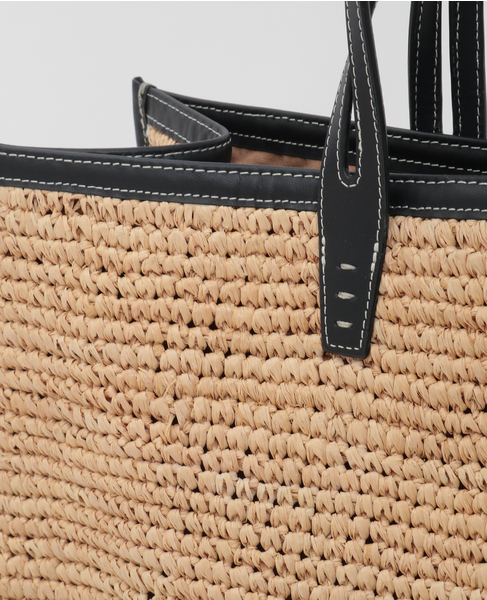 【A VACATION/ア ヴァケーション】トートバッグ（TANK RFA BLACK） 詳細画像 ベージュ 5