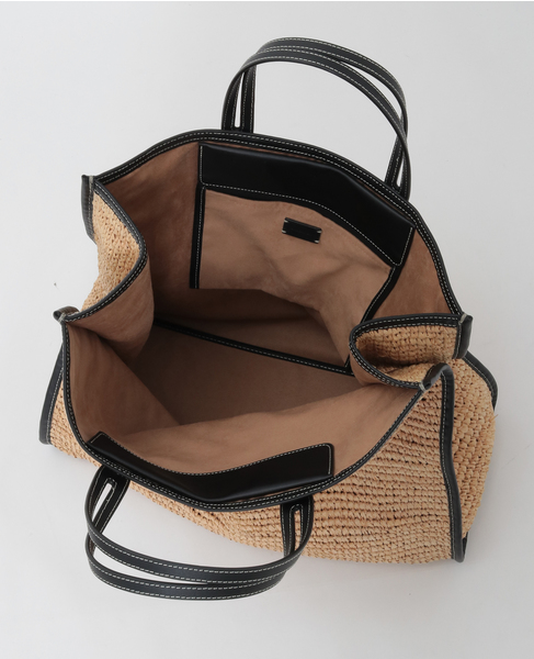 【A VACATION/ア ヴァケーション】トートバッグ（TANK RFA BLACK） 詳細画像 ベージュ 7