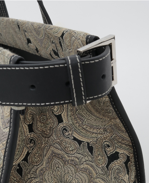 【A VACATION/ア ヴァケーション】トートバッグ（BATH ONYX） 詳細画像 ブラック 6