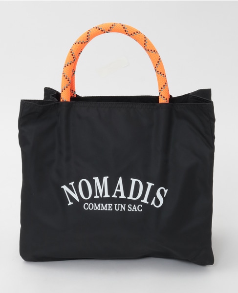 【NOMADIS/ノマディス】ナイロンロゴトートバッグ 詳細画像 ブラック 1
