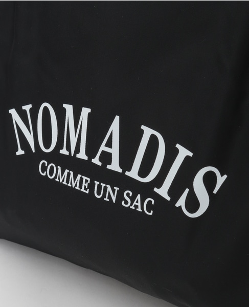 【NOMADIS/ノマディス】ナイロンロゴトートバッグ 詳細画像 ブラック 6