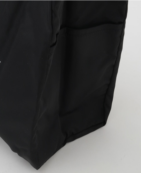 【NOMADIS/ノマディス】ナイロンロゴトートバッグ 詳細画像 ブラック 7