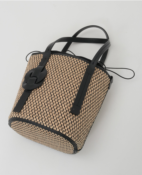 【Anita Bilardi/アニタビラルディ】かごバッグ（CANCER ANELLI） 詳細画像 ベージュ 4