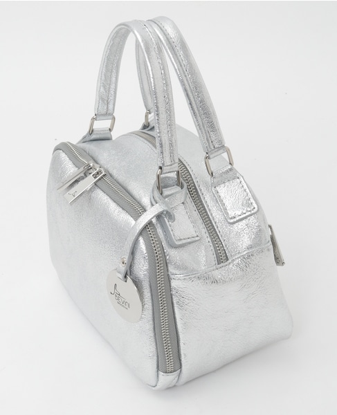 【BEVINI/べヴィニ】ハンドバッグ（B170） 詳細画像 シルバー 2