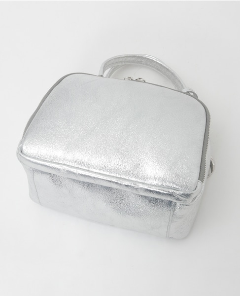 【BEVINI/べヴィニ】ハンドバッグ（B170） 詳細画像 シルバー 4
