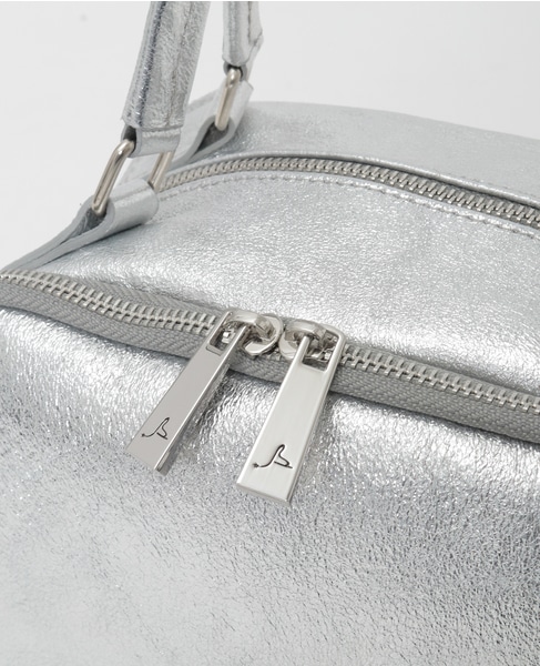 【BEVINI/べヴィニ】ハンドバッグ（B170） 詳細画像 シルバー 5