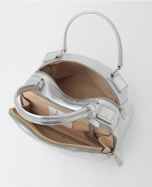 【BEVINI/べヴィニ】ハンドバッグ（B170） 詳細画像 シルバー 8