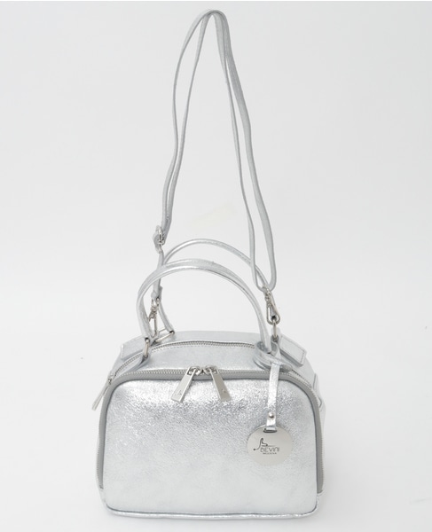 【BEVINI/べヴィニ】ハンドバッグ（B170） 詳細画像 シルバー 9