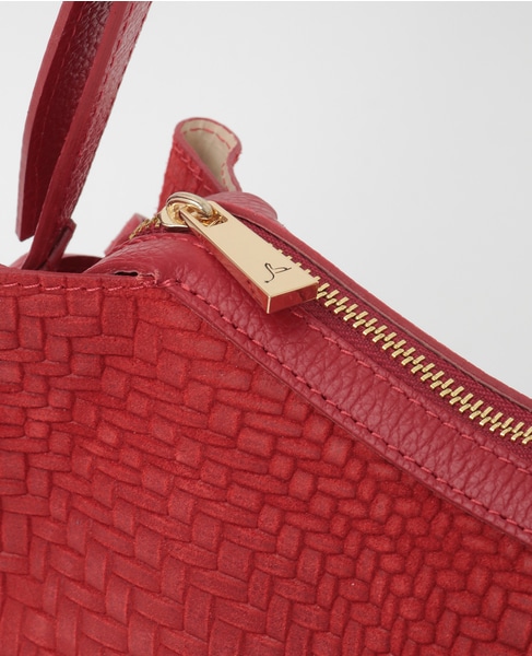 【BEVINI/べヴィニ】ハンドバッグ（B665） 詳細画像 レッド 5