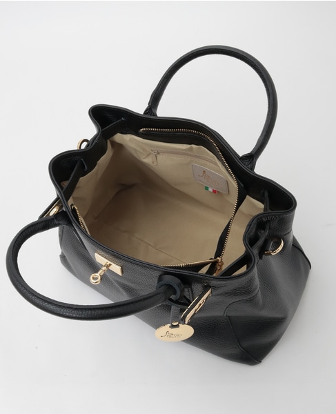 【BEVINI/べヴィニ】ハンドバッグ（B674） 詳細画像 ブラック 8