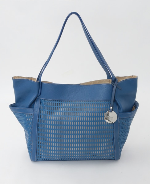 【BEVINI/べヴィニ】ハンドバッグ（B652） 詳細画像 ブルー 1