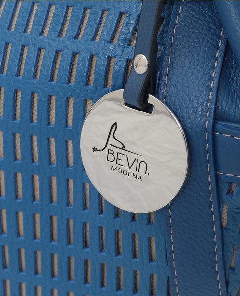 【BEVINI/べヴィニ】ハンドバッグ（B652） 詳細画像 ブルー 7