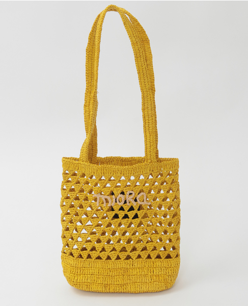 【MIORA/ミオラ】かごバッグ 詳細画像 イエロー 1