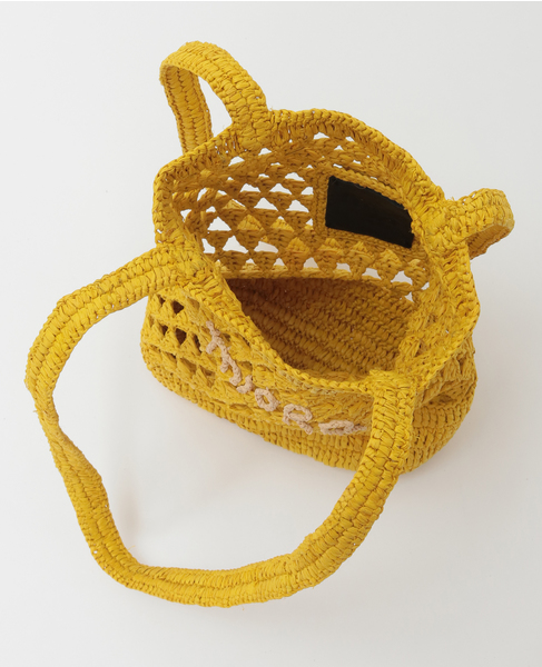 【MIORA/ミオラ】かごバッグ 詳細画像 イエロー 7