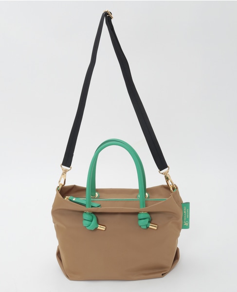 《別注》【VIOLAd'ORO/ヴィオラドーロ】ナイロントートバッグS（V-2174） 詳細画像 ベージュ 11