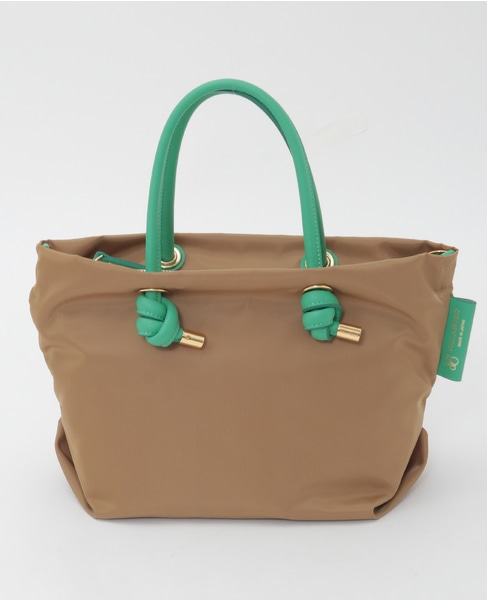 《別注》【VIOLAd'ORO/ヴィオラドーロ】ナイロントートバッグS（V-2174） 詳細画像 ベージュ 3