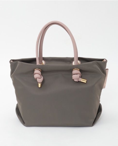 《別注》【VIOLAd'ORO/ヴィオラドーロ】ナイロントートバッグS（V-2174） 詳細画像 カーキ 3