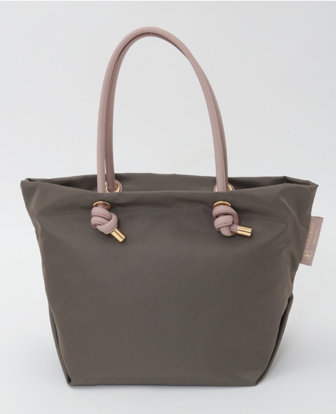 《別注》【VIOLAd'ORO/ヴィオラドーロ】ナイロントートバッグM（V-2175） 詳細画像 カーキ 3