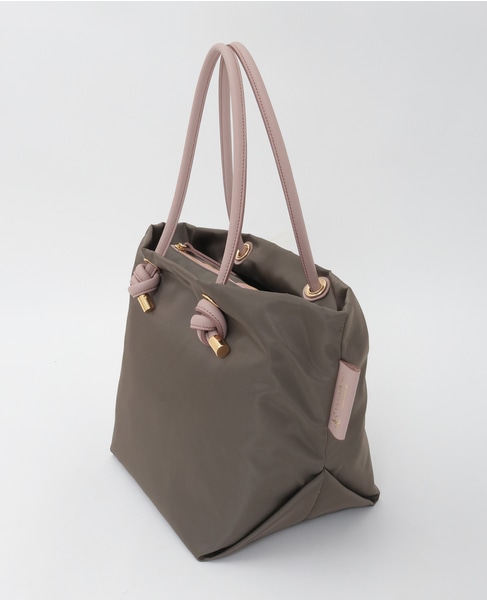 《別注》【VIOLAd'ORO/ヴィオラドーロ】ナイロントートバッグM（V-2175） 詳細画像 カーキ 4