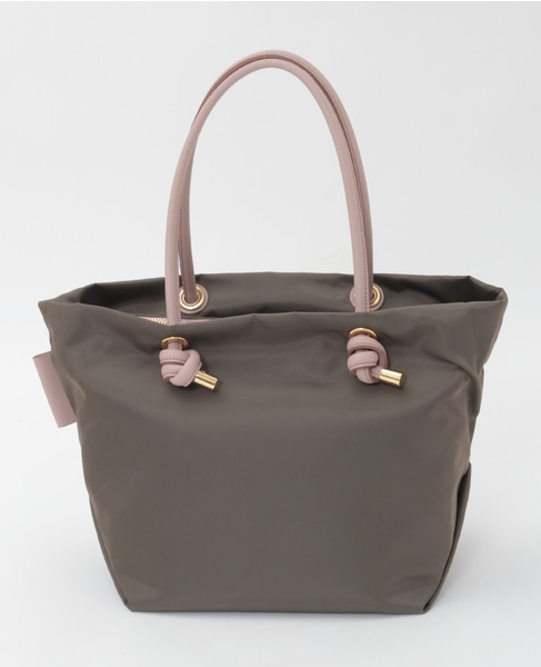 《別注》【VIOLAd'ORO/ヴィオラドーロ】ナイロントートバッグM（V-2175） 詳細画像 カーキ 5