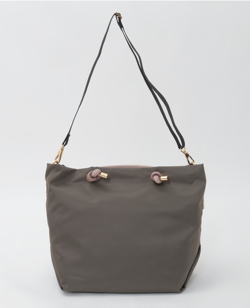 《別注》【VIOLAd'ORO/ヴィオラドーロ】ナイロントートバッグML（V-2204） 詳細画像 カーキ 12