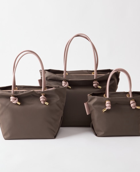 《別注》【VIOLAd'ORO/ヴィオラドーロ】ナイロントートバッグML（V-2204） 詳細画像 カーキ 2