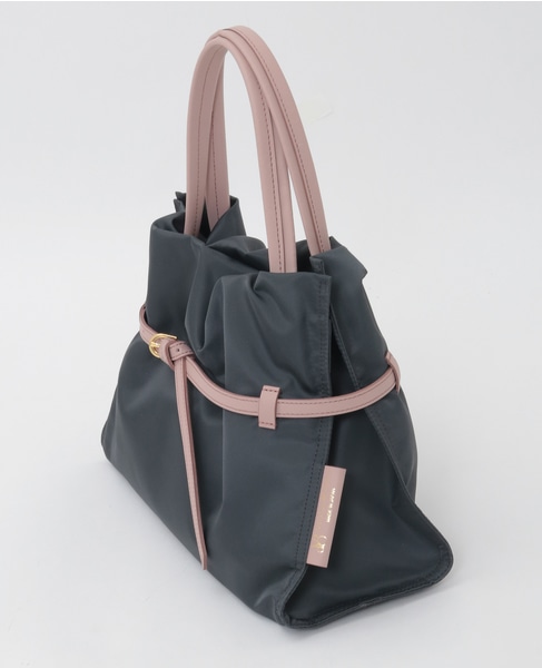 【VIOLAd'ORO/ヴィオラドーロ】ナイロントートバッグ（V-2293） 詳細画像 チャコールグレー 2