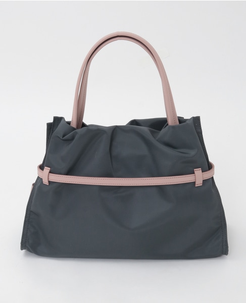 【VIOLAd'ORO/ヴィオラドーロ】ナイロントートバッグ（V-2293） 詳細画像 チャコールグレー 3