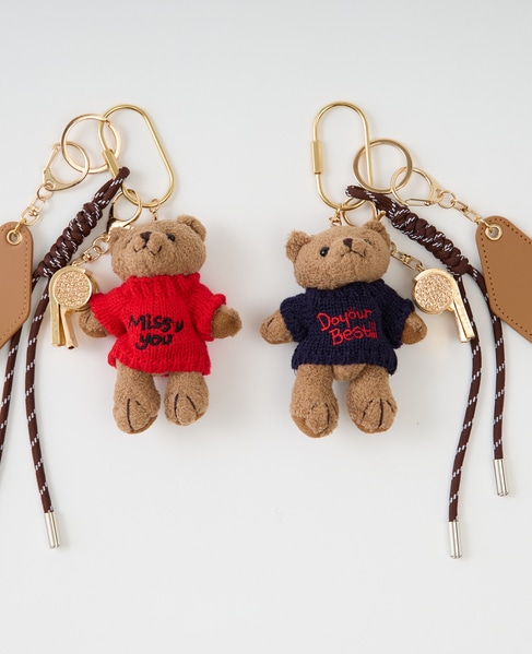 《別注》【HANDLY APPARELS】ベアキーチャーム 詳細画像 レッド 2