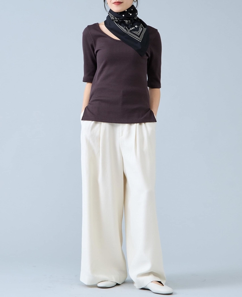 《コラボ》Emily in Paris　スカーフ 詳細画像 ブラック 5