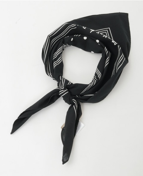 《コラボ》Emily in Paris　バンダナ 詳細画像 ブラック 8