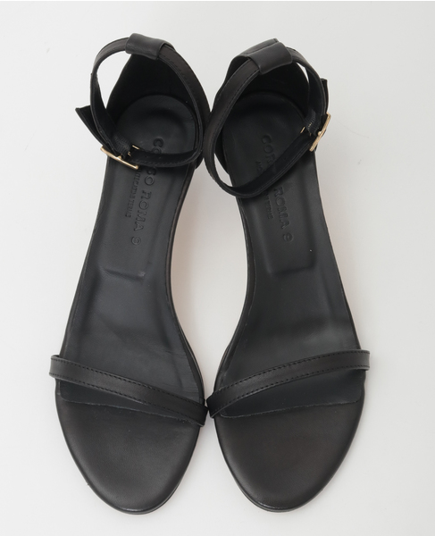 【CORSO ROMA 9/コルソローマ】サンダル（512-G） 詳細画像 ブラック 2