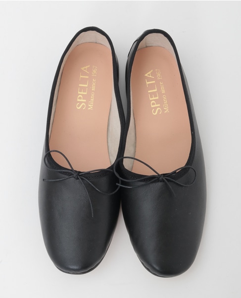【SPELTA/スペルタ】バレエシューズ 詳細画像 ブラック 2