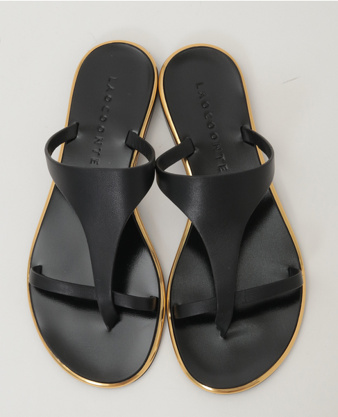 【LAOCOONTE/ラオコンテ】サンダル 詳細画像 ブラック 2