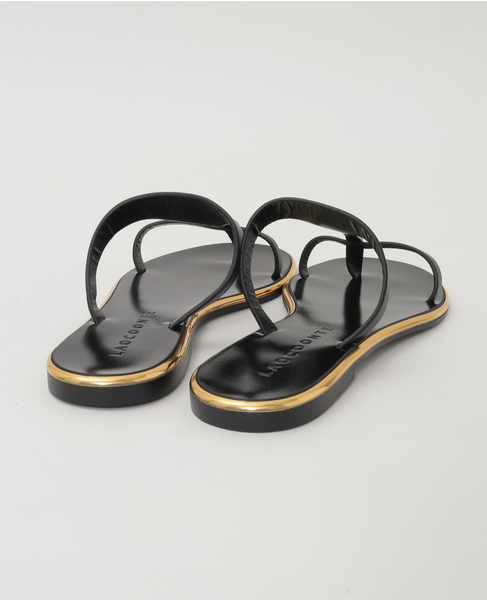 【LAOCOONTE/ラオコンテ】サンダル 詳細画像 ブラック 3