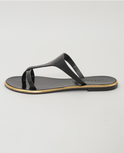 【LAOCOONTE/ラオコンテ】サンダル 詳細画像 ブラック 4