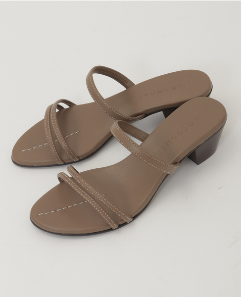 【LAOCOONTE/ラオコンテ】サンダル 詳細画像 カーキ 1