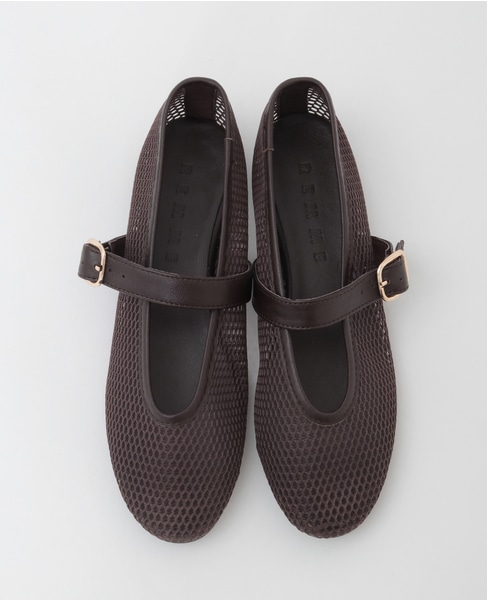 【REMME/レメ】メッシュバレエシューズ 詳細画像 ブラウン 2