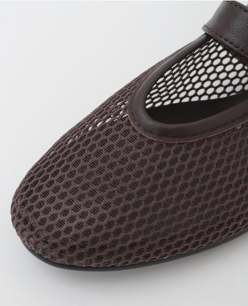 【REMME/レメ】メッシュバレエシューズ 詳細画像 ブラウン 8