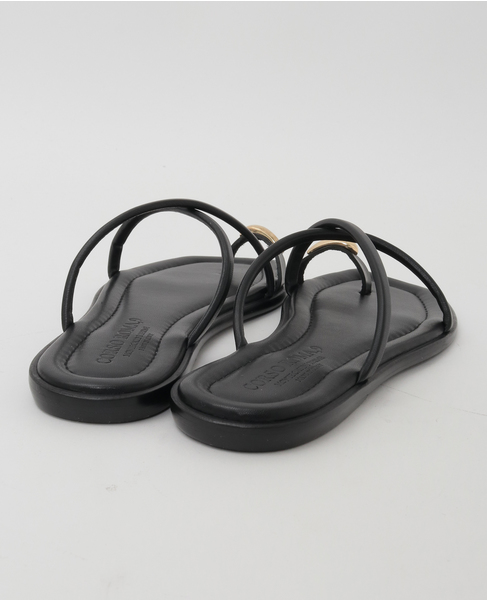 【CORSO ROMA9/コルソローマ】サンダル（402-A） 詳細画像 ブラック 3