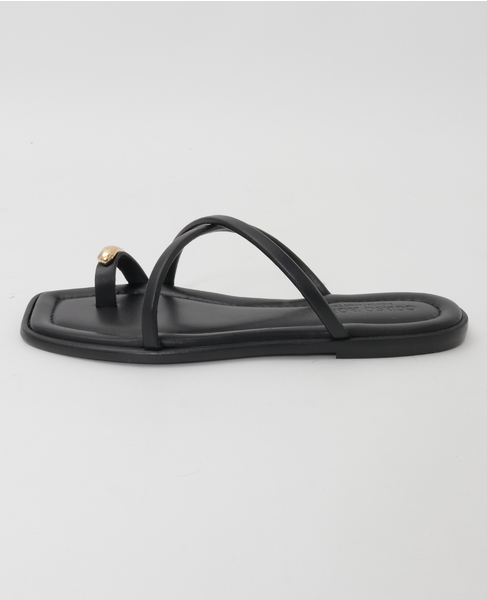 【CORSO ROMA9/コルソローマ】サンダル（402-A） 詳細画像 ブラック 4